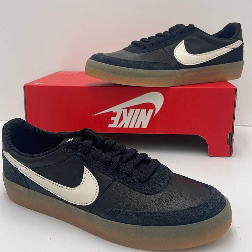 Nike WMNS Black Leather Sneakers with White Swoosh Nike Killshot 2
FZ5630-001 - Picture 3 of 16